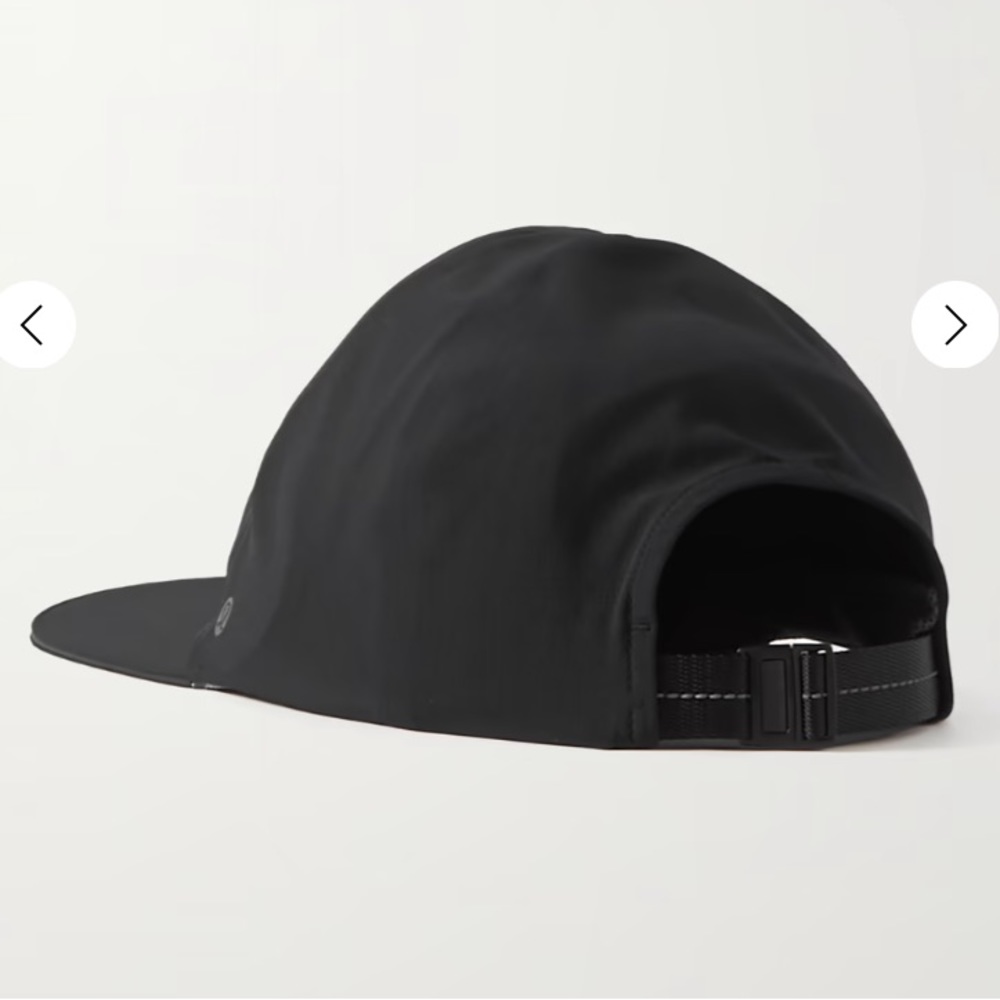 🆕 Lululemon Fast and Free Swift Running/Baseball Cap in Black - Picture 2 of 4